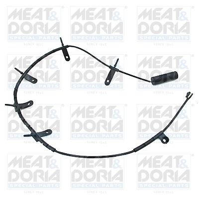 Warning Contact, brake pad wear